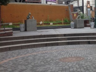 アメリカ村の三角公園